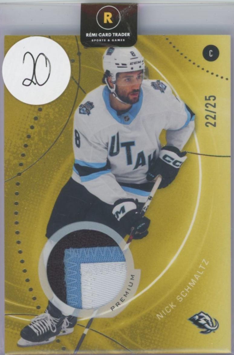 Nick Schmaltz [Gold Premium Memorabilia] #67