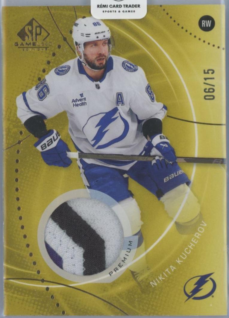 Nikita Kucherov [Gold Premium Memorabilia] #105