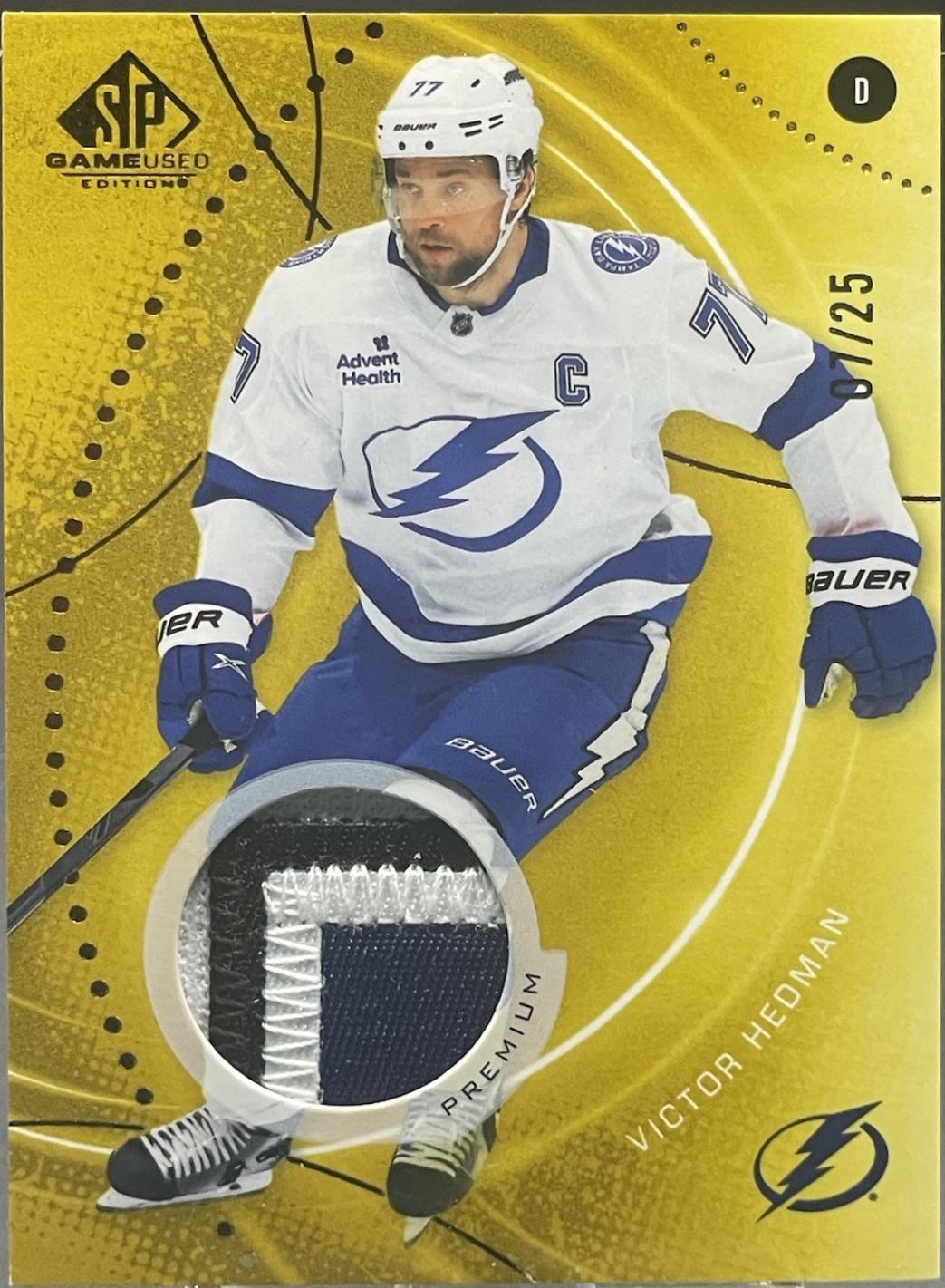 Victor Hedman [Gold Premium Memorabilia] #98