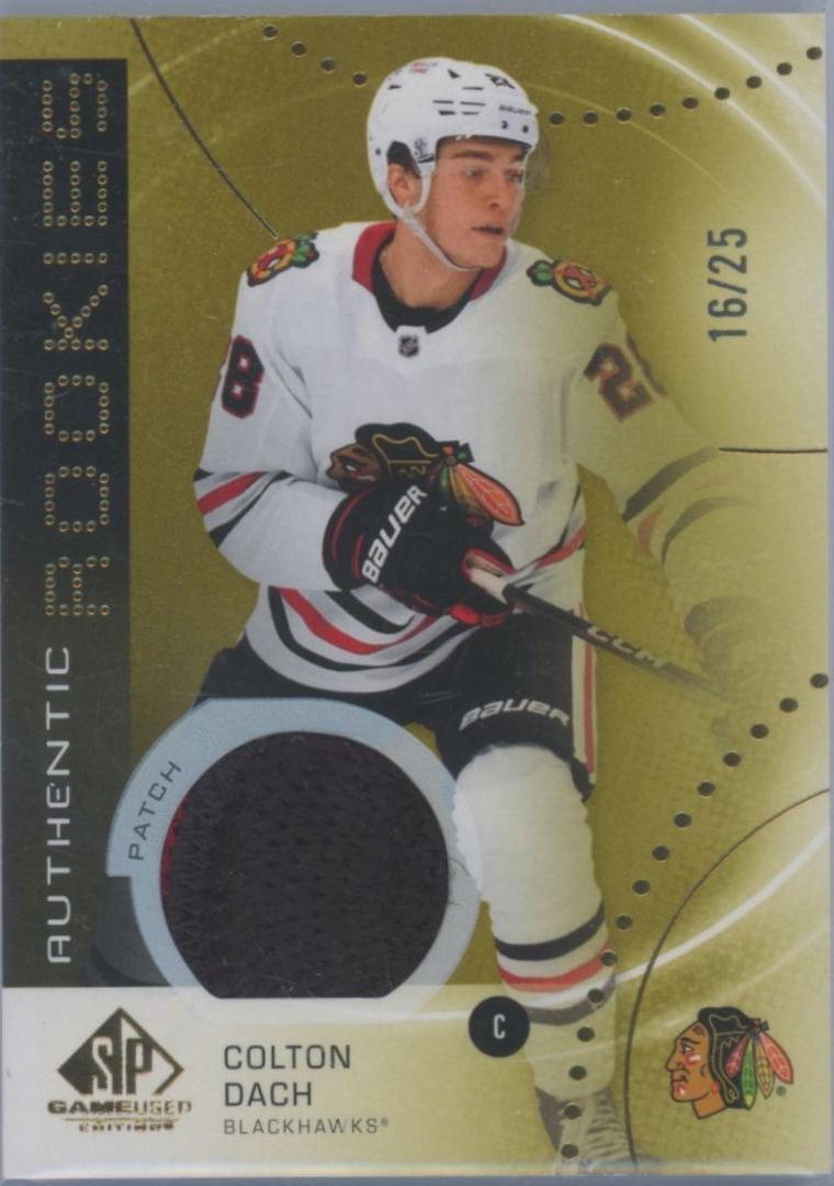 Colton Dach [Gold Patch Red Jersey] #AR-CD