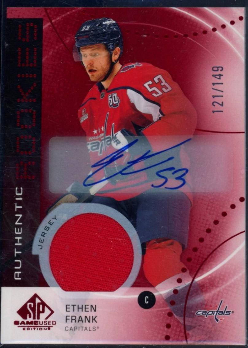 Ethen Frank [Red Autograph Jersey] #AR-EF