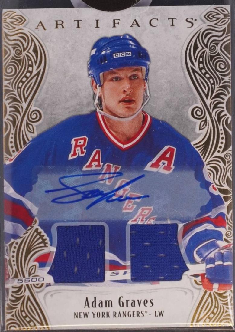 Adam Graves [Auto Material Gold] #158