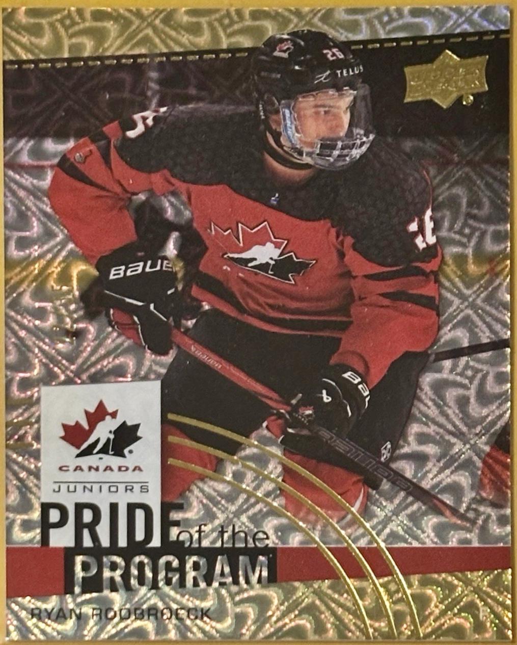 Ryan Roobroeck [Gold Patterned Foilboard] #99