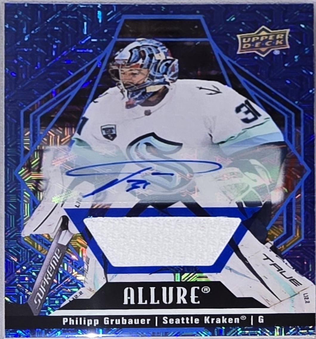 Philipp Grubauer [Blue Line Autograph Jersey] #24