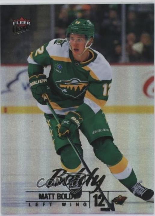 Matt Boldy [Rainbow Foil Autograph] #129