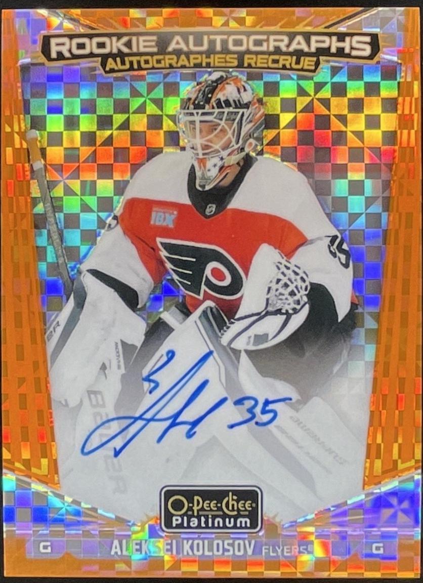 Aleksei Kolosov [Orange Checkers] #R-AK