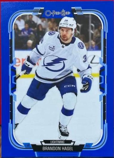 Brandon Hagel [Blue Border] #419