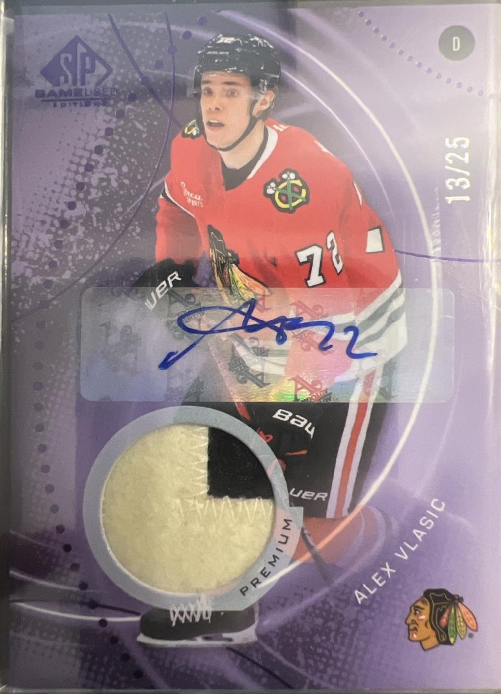 Alex Vlasic [Purple Auto Premium Memorabilia] #125