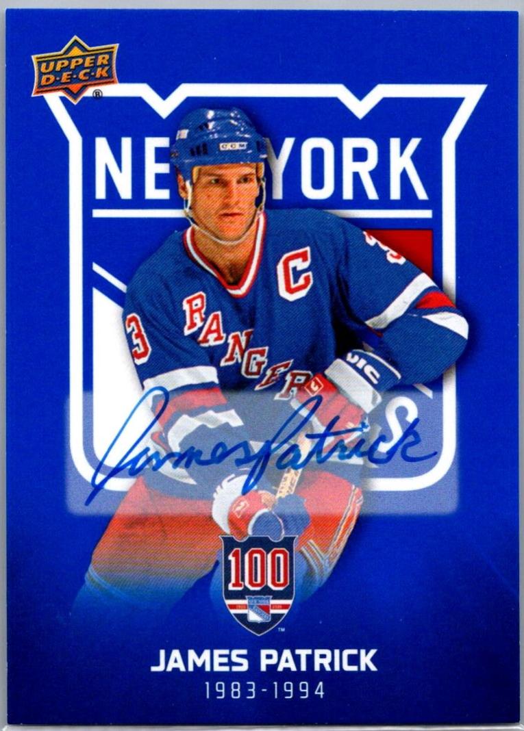 James Patrick [Blue Autograph] #27