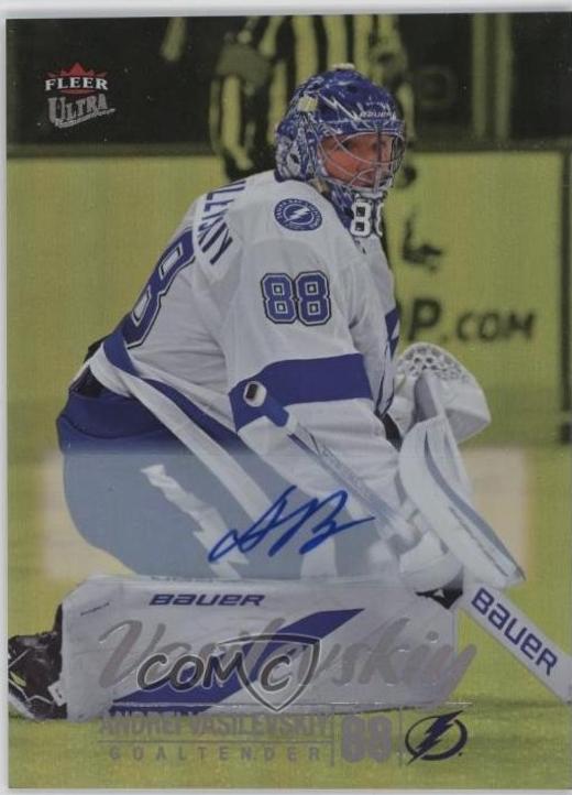 Andrei Vasilevskiy [Rainbow Foil Autograph] #69