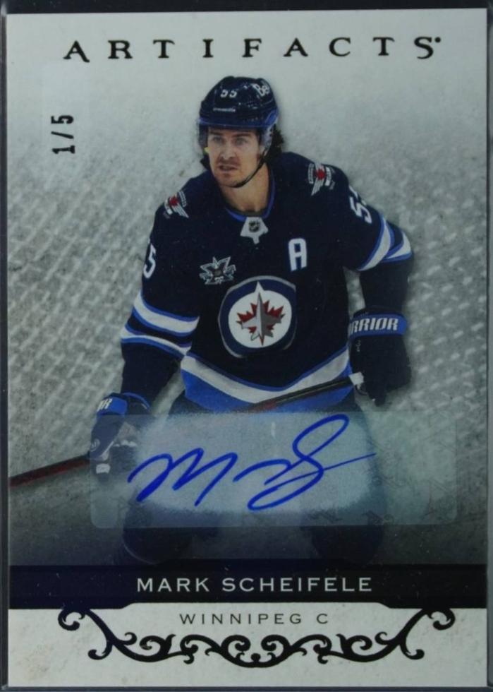 Mark Scheifele [Black Autograph] #133