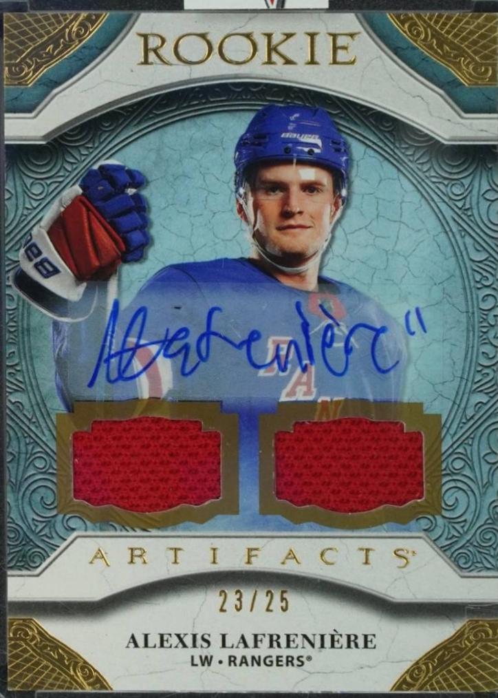 Alexis Lafreniere [Autograph Material Gold] #180