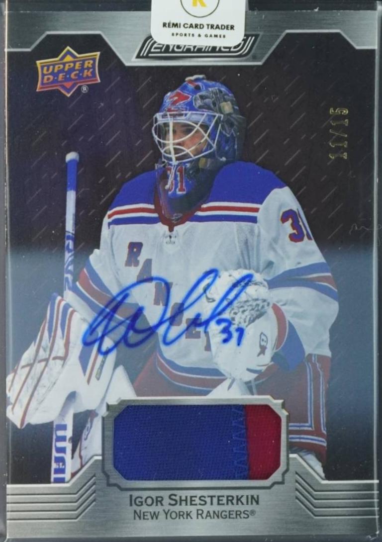 Igor Shesterkin [Mahogany Autograph Memorabilia] #13