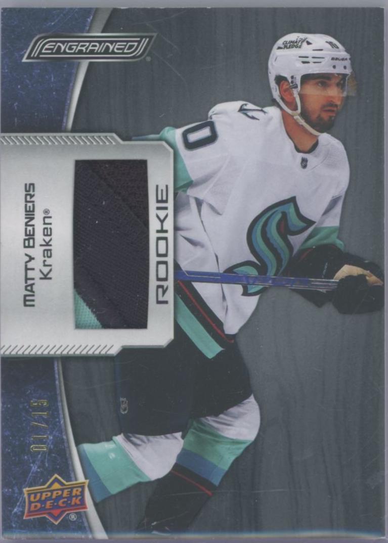 Matty Beniers [Mahogany Autograph Memorabilia] #167