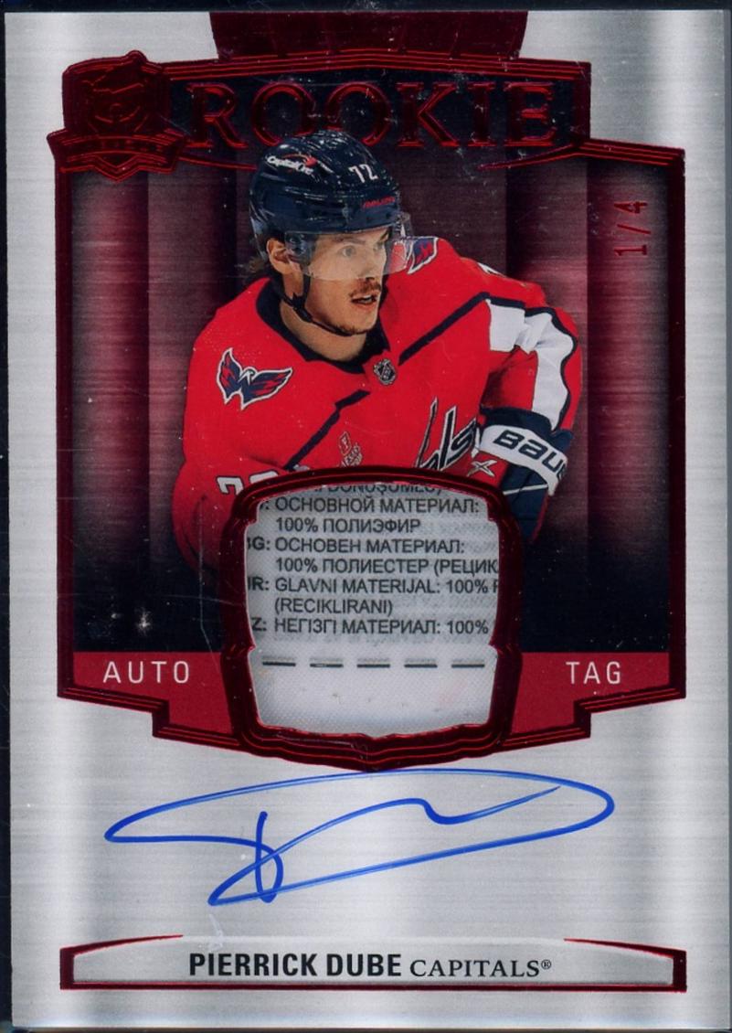 Pierrick Dube [Auto Red Foil Tag] #116