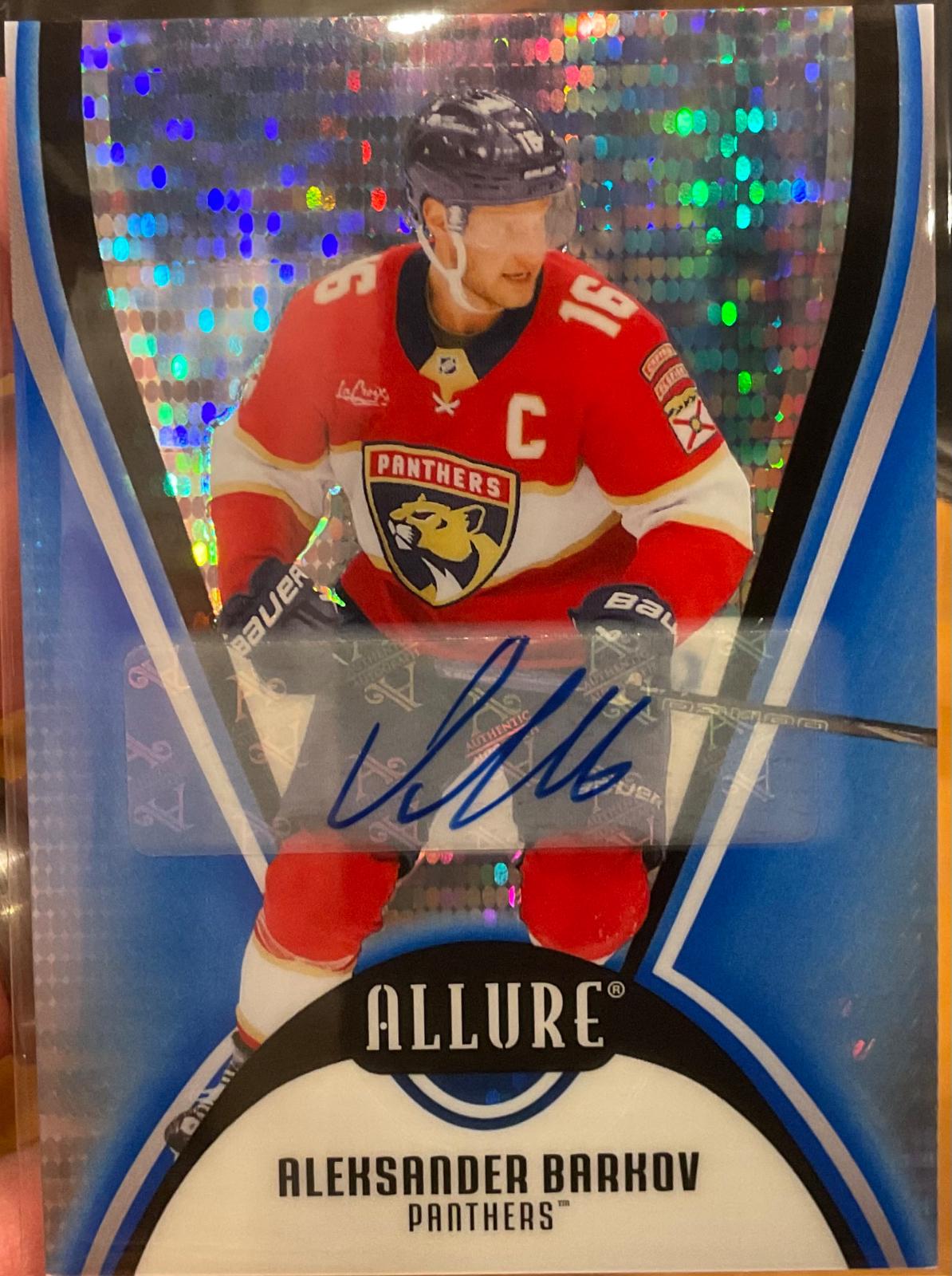 Aleksander Barkov [Blue Line Autograph] #49