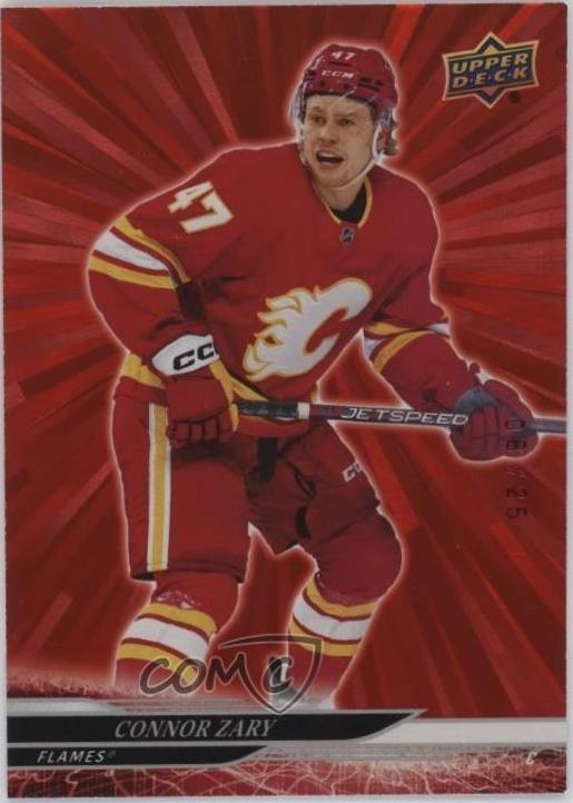 Connor Zary [Outburst Red] #32