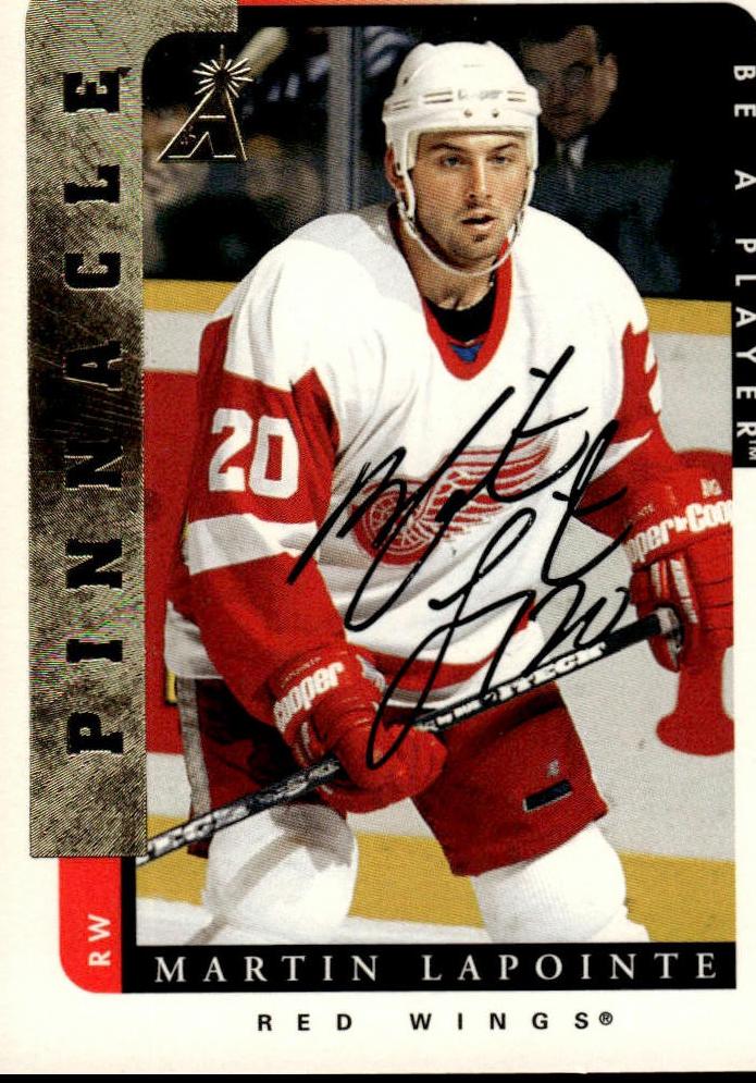 Martin Lapointe [Autograph] #128