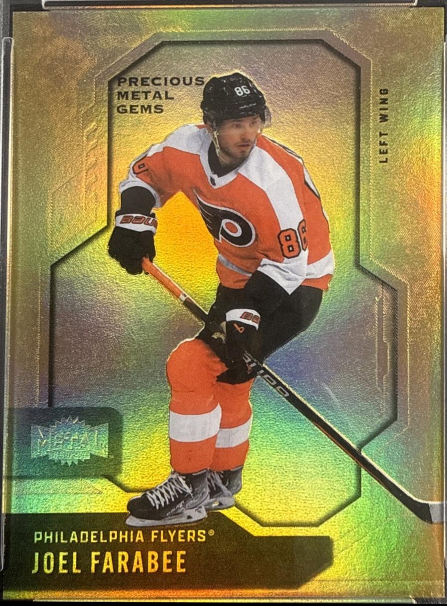 Joel Farabee [Gold Precious Metal Gems] #14