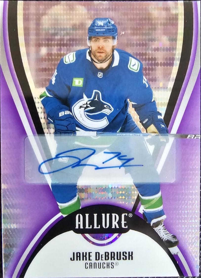 Jake DeBrusk [Purple Diamond Autograph] #99