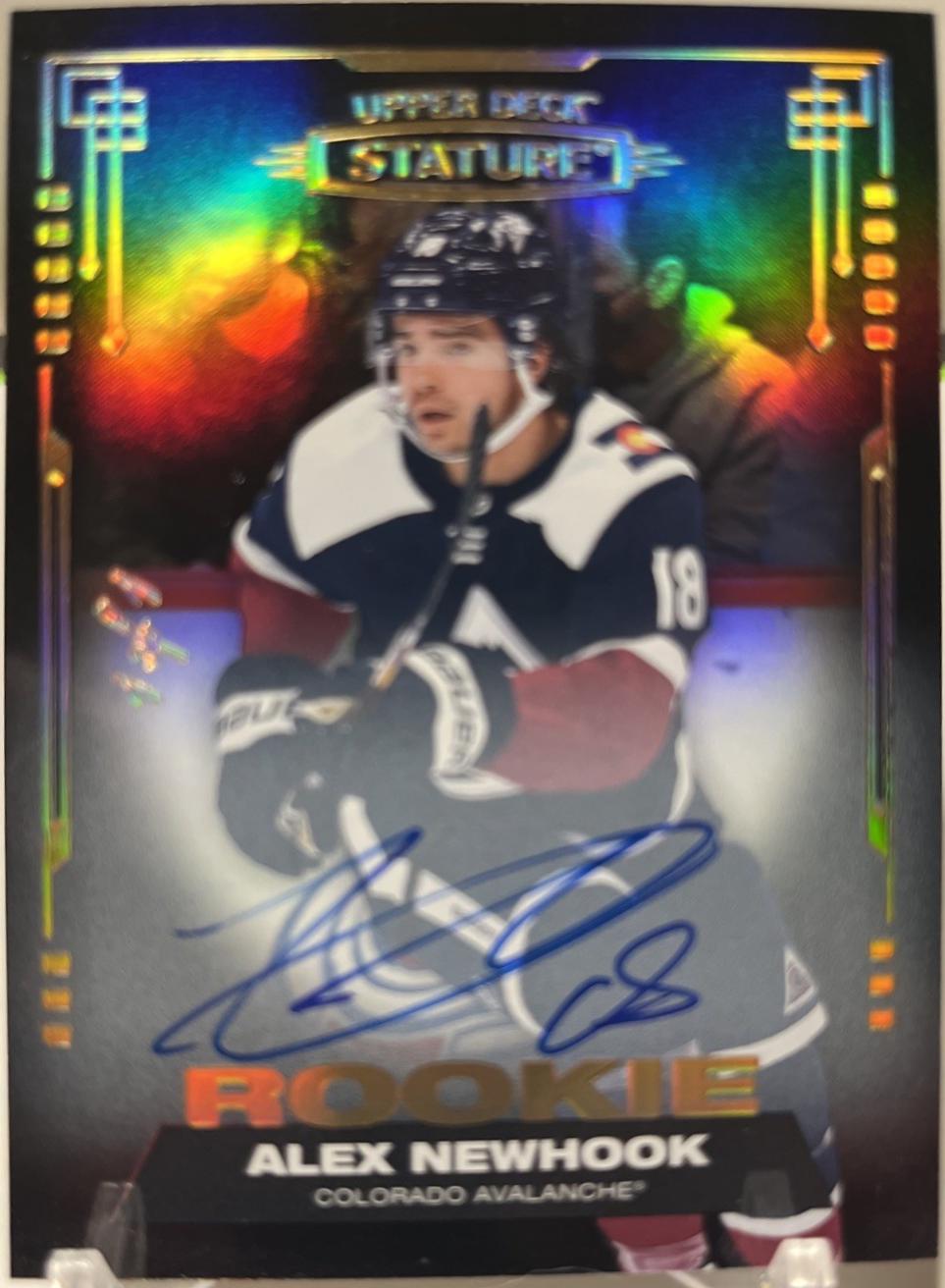 Alex Newhook [Autograph Black] #134