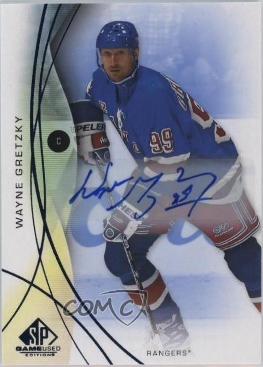 Wayne Gretzky [Blue Autograph] #173