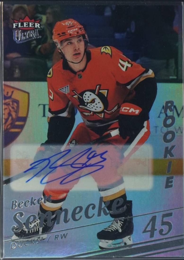 Beckett Sennecke [Rainbow Foil Auto] #193