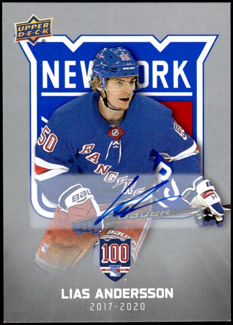 Lias Andersson [Blue Autograph] #88