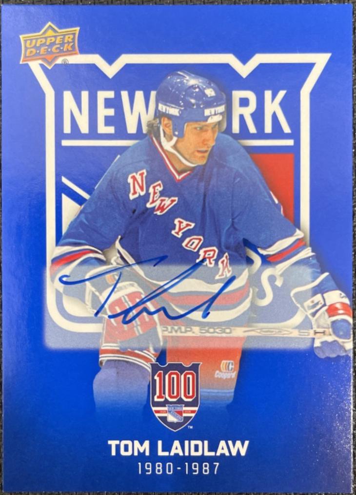 Tom Laidlaw [Blue Autograph] #23
