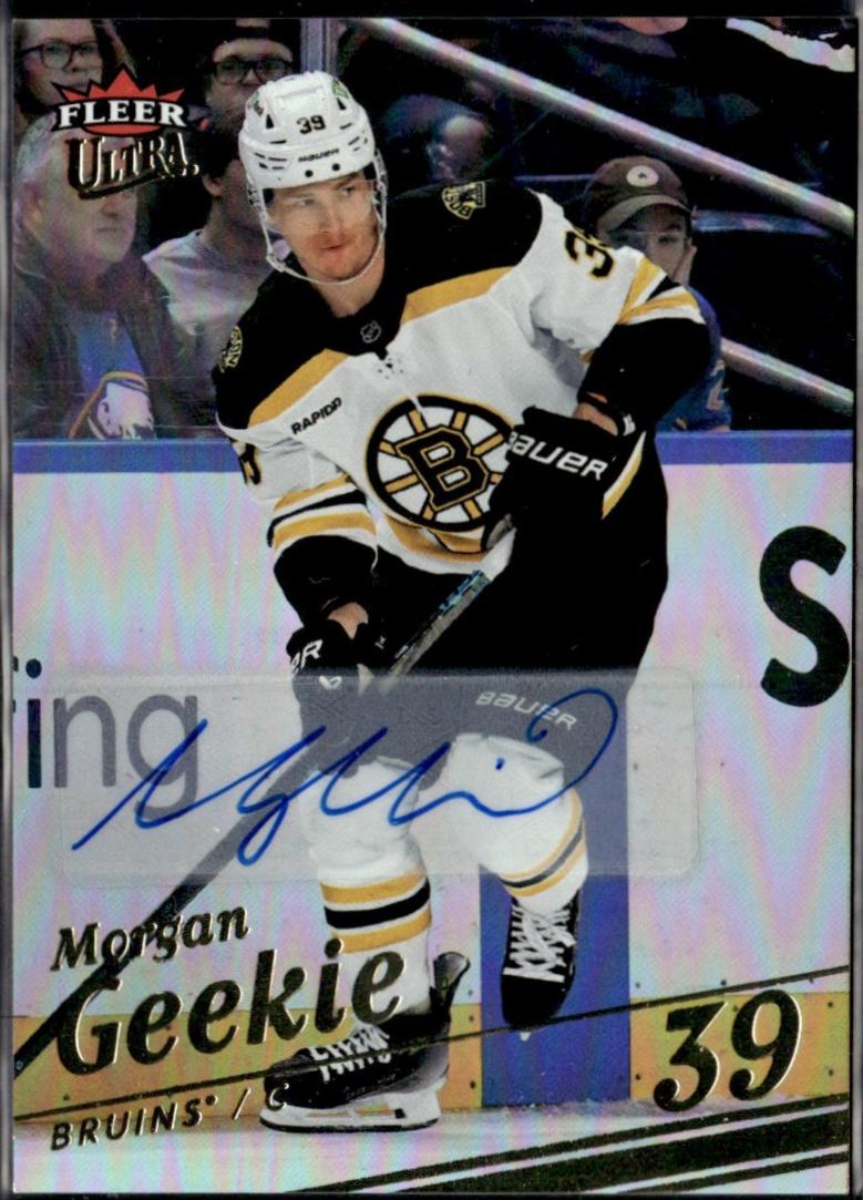 Morgan Geekie [Gold Rainbow Foil Auto] #34
