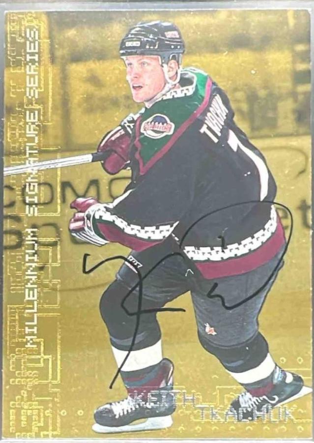 Keith Tkachuk [Autograph Gold] #188
