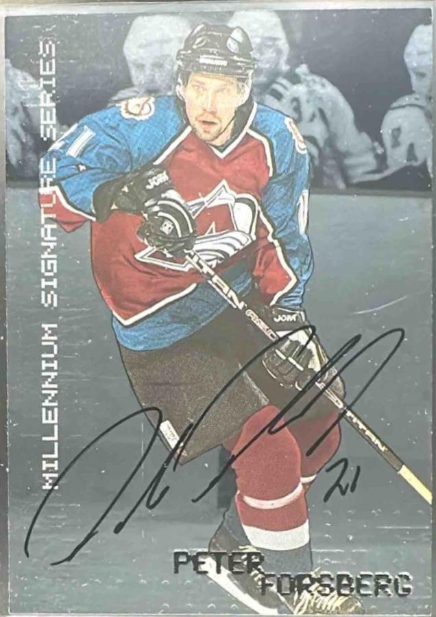 Peter Forsberg [Autograph] #65