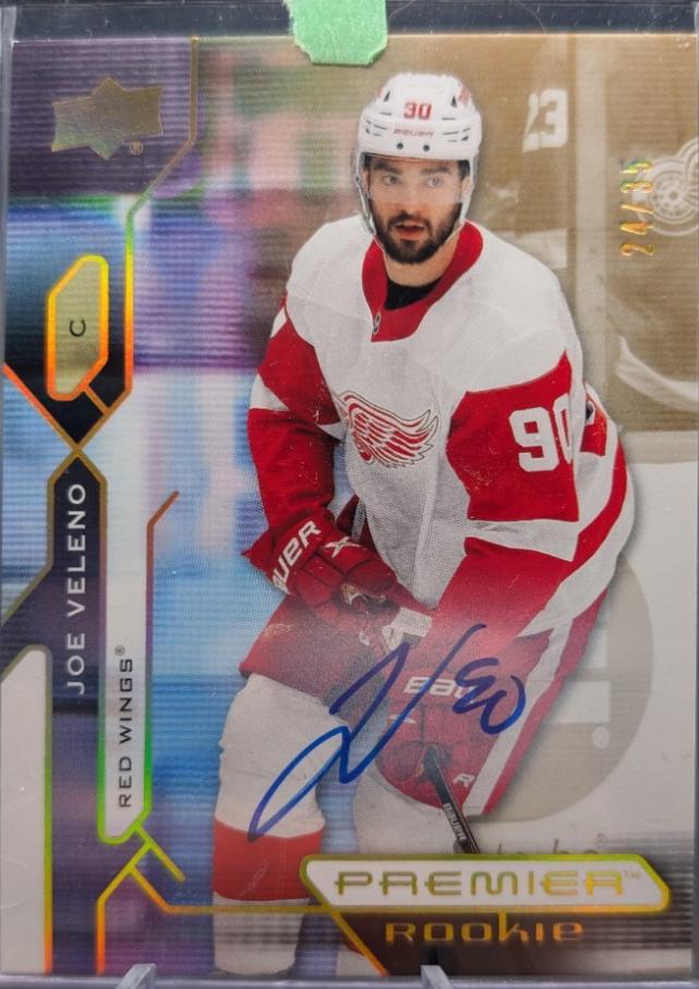 Joe Veleno [Gold Autograph] #133
