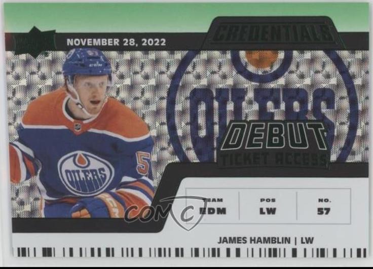 James Hamblin [Green Horizontal Debut Ticket Access] #136