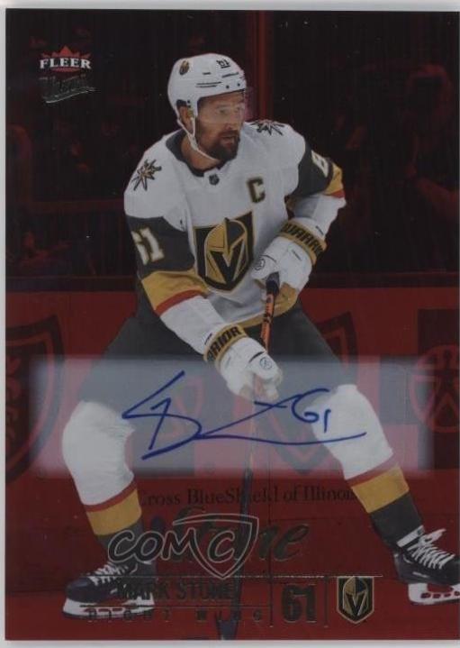 Mark Stone [Rainbow Foil Autograph] #76