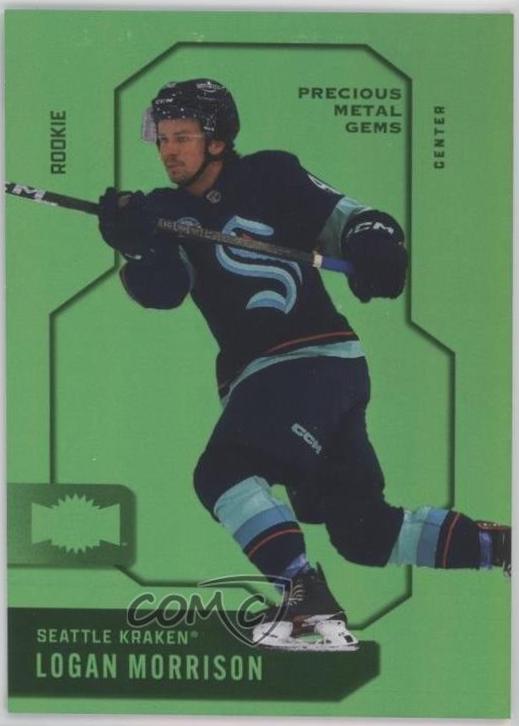 Logan Morrison [Green Precious Metal Gems] #107