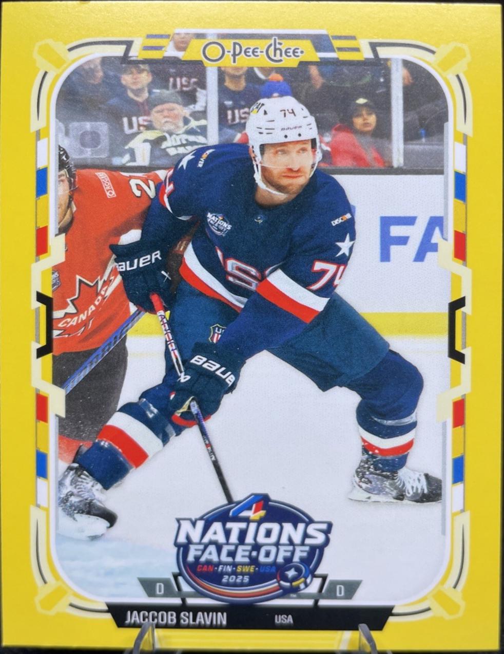 Jaccob Slavin [Yellow Border] #526