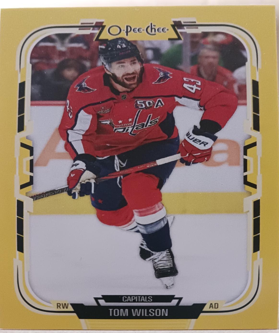Tom Wilson [Yellow Border] #470