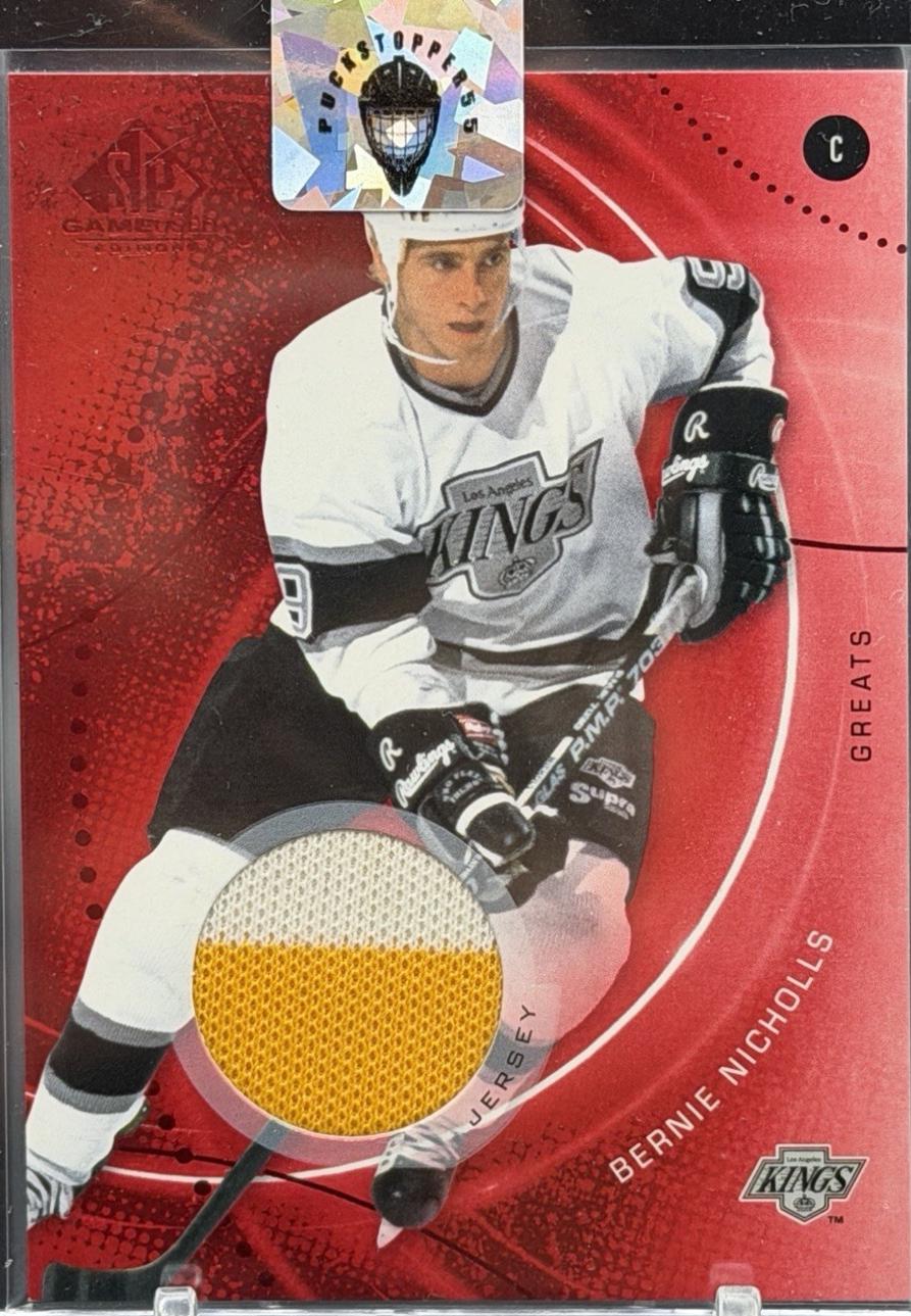 Bernie Nicholls [Red Jersey] #77