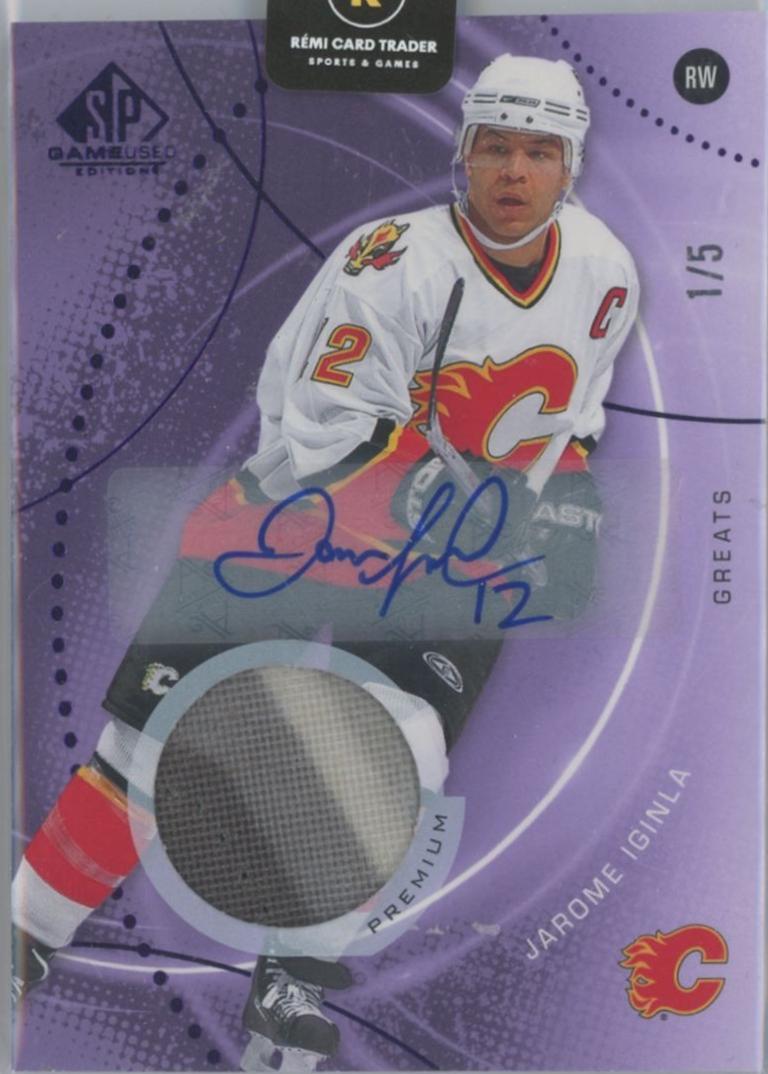 Jarome Iginla [Purple Autograph] #146