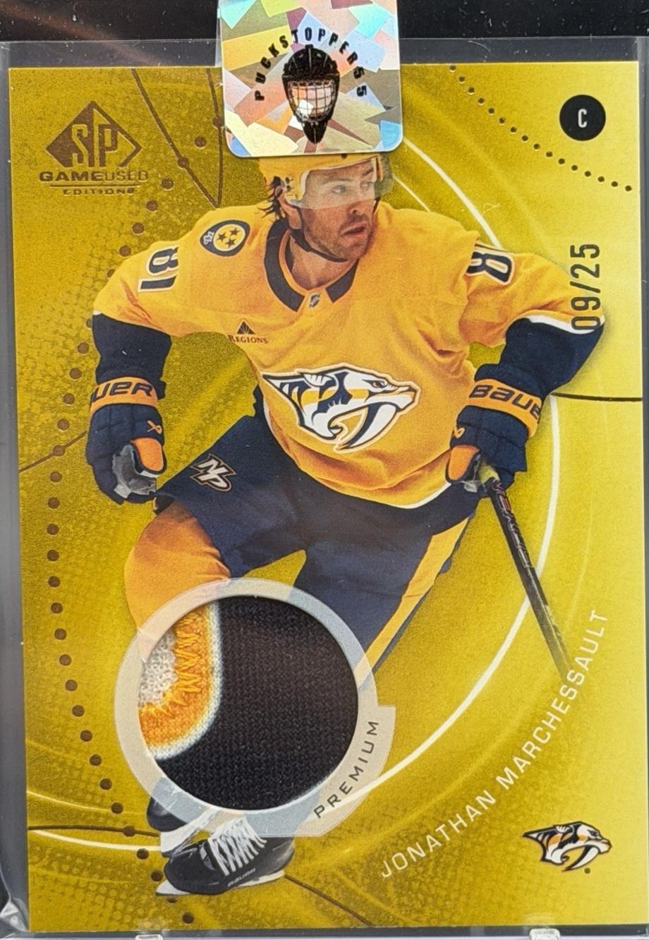 Jonathan Marchessault [Gold Premium Memorabilia] #96