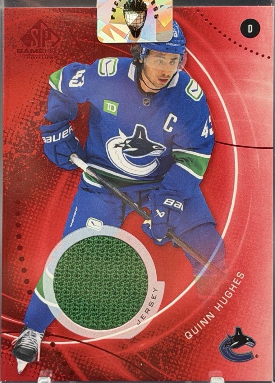 Quinn Hughes [Red Jersey] #59