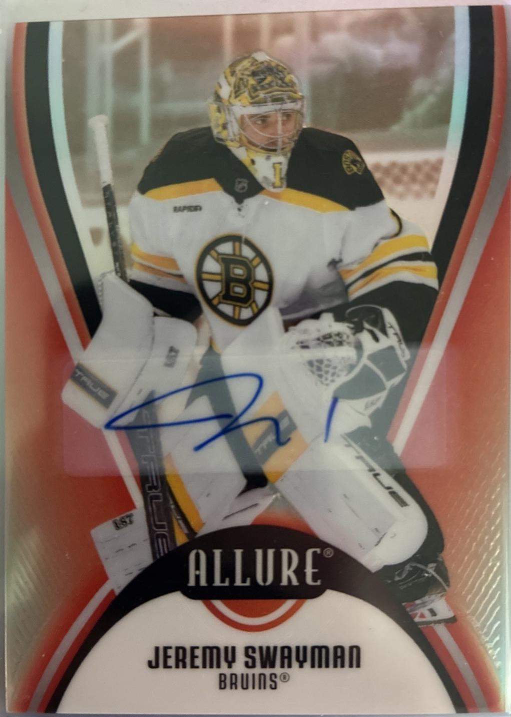 Jeremy Swayman [Red Rainbow Autograph] #62