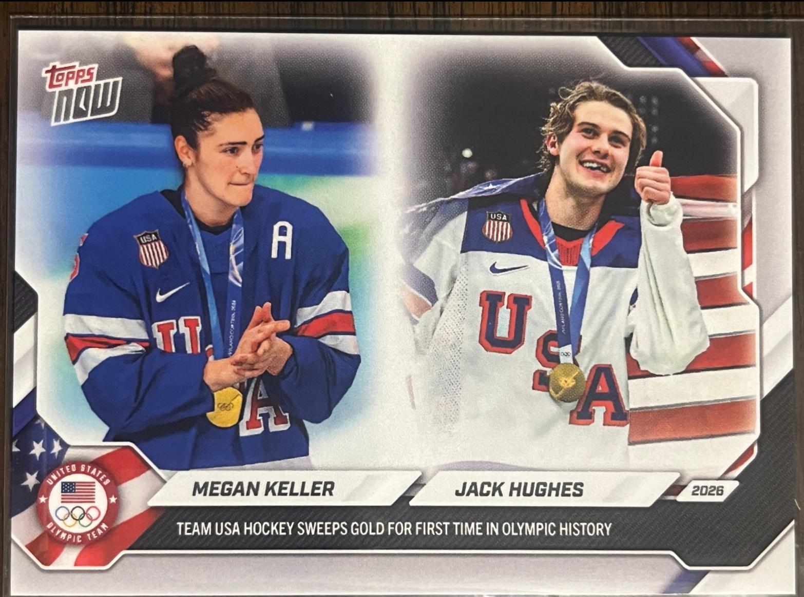 Megan Keller / Jack Hughes  [February] #19