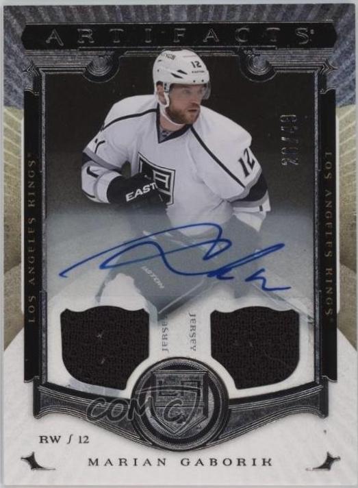 Marian Gaborik [Auto Materials Silver] #3