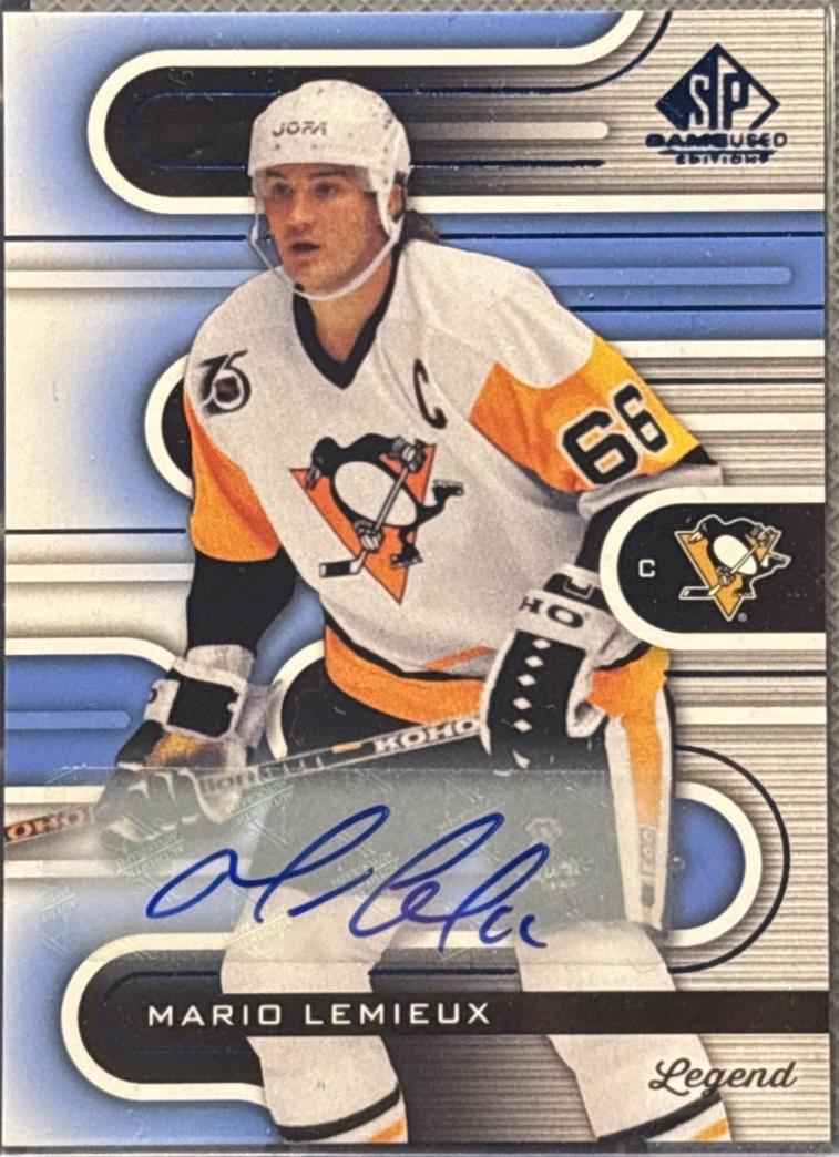 Mario Lemieux [Uniform Autograph] #122