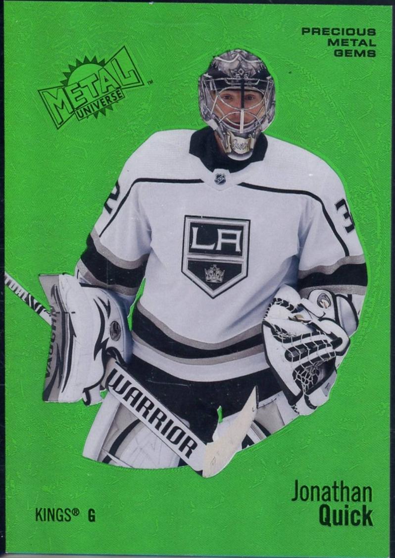 Jonathan Quick [Precious Metal Gems Green] #62