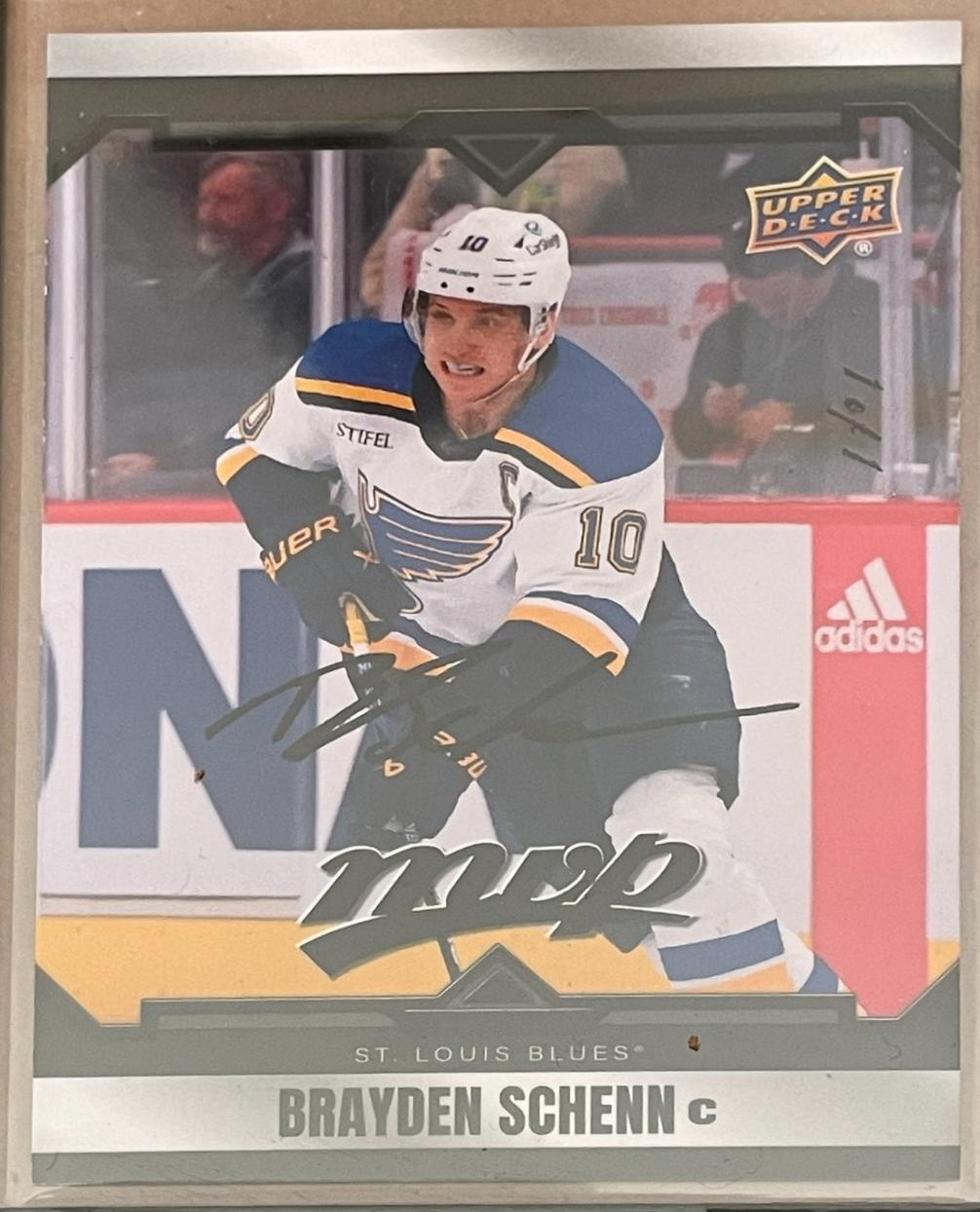 Brayden Schenn [Black Super Script] #156