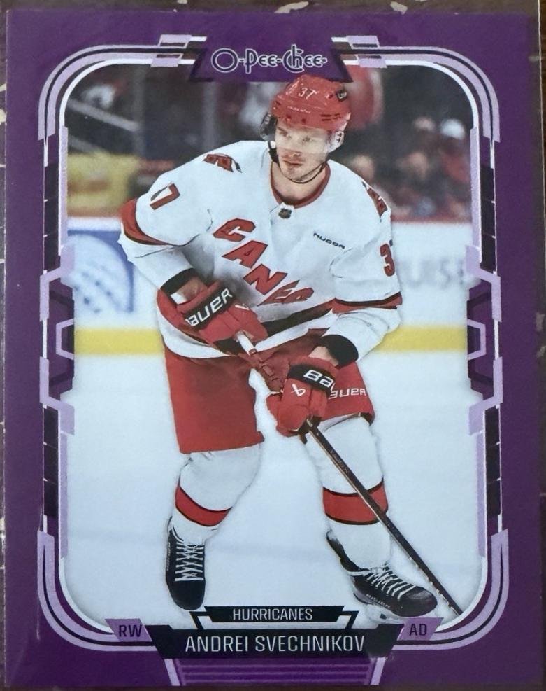 Andrei Svechnikov [Purple Border] #496