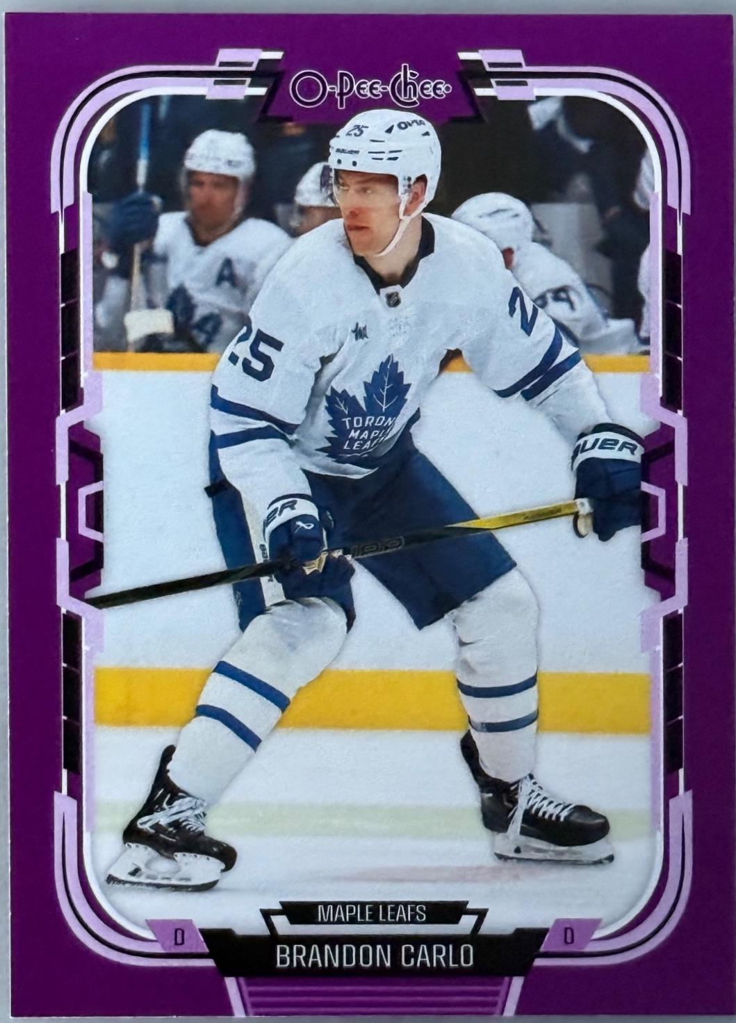 Brandon Carlo [Purple Border] #60